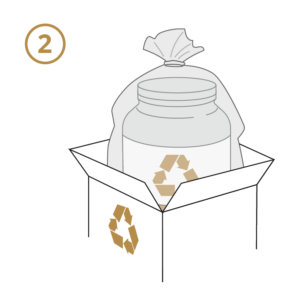 Amalgon Amalgam Recycling Step 2: Package