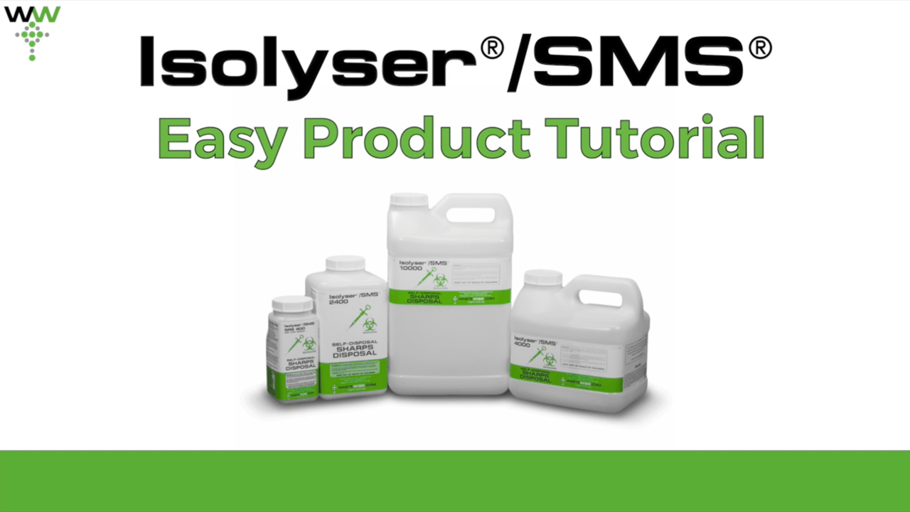 Isolyser/SMS Easy Sharps Disposal Video